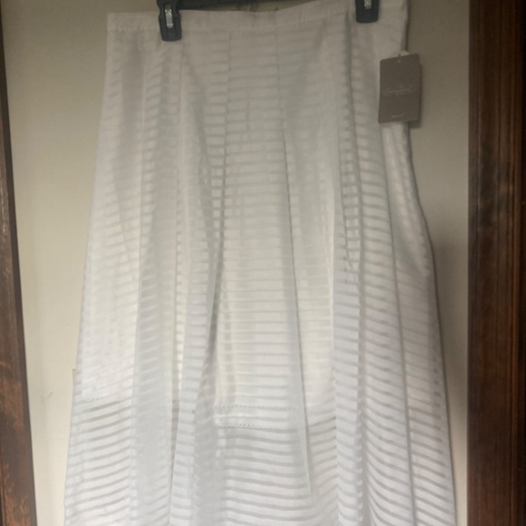 🤍SALE🤍 Anthropologie Leifsdottir White Skirt - Picture 8 of 8